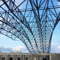 Prefab Steel Space Frame Roof Structure Bus Station For Sale